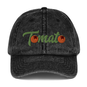 Vintage Cotton Twill Cap